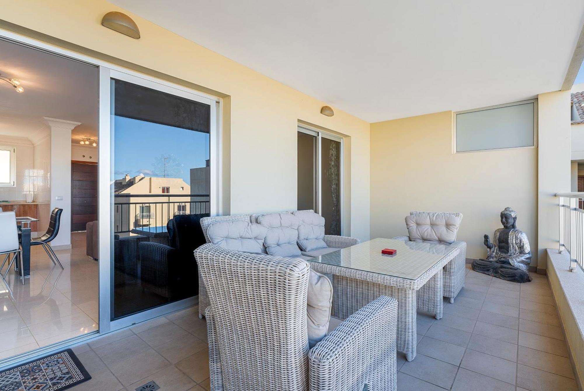 Palm Mar Penthouse Duplex公寓 外观 照片
