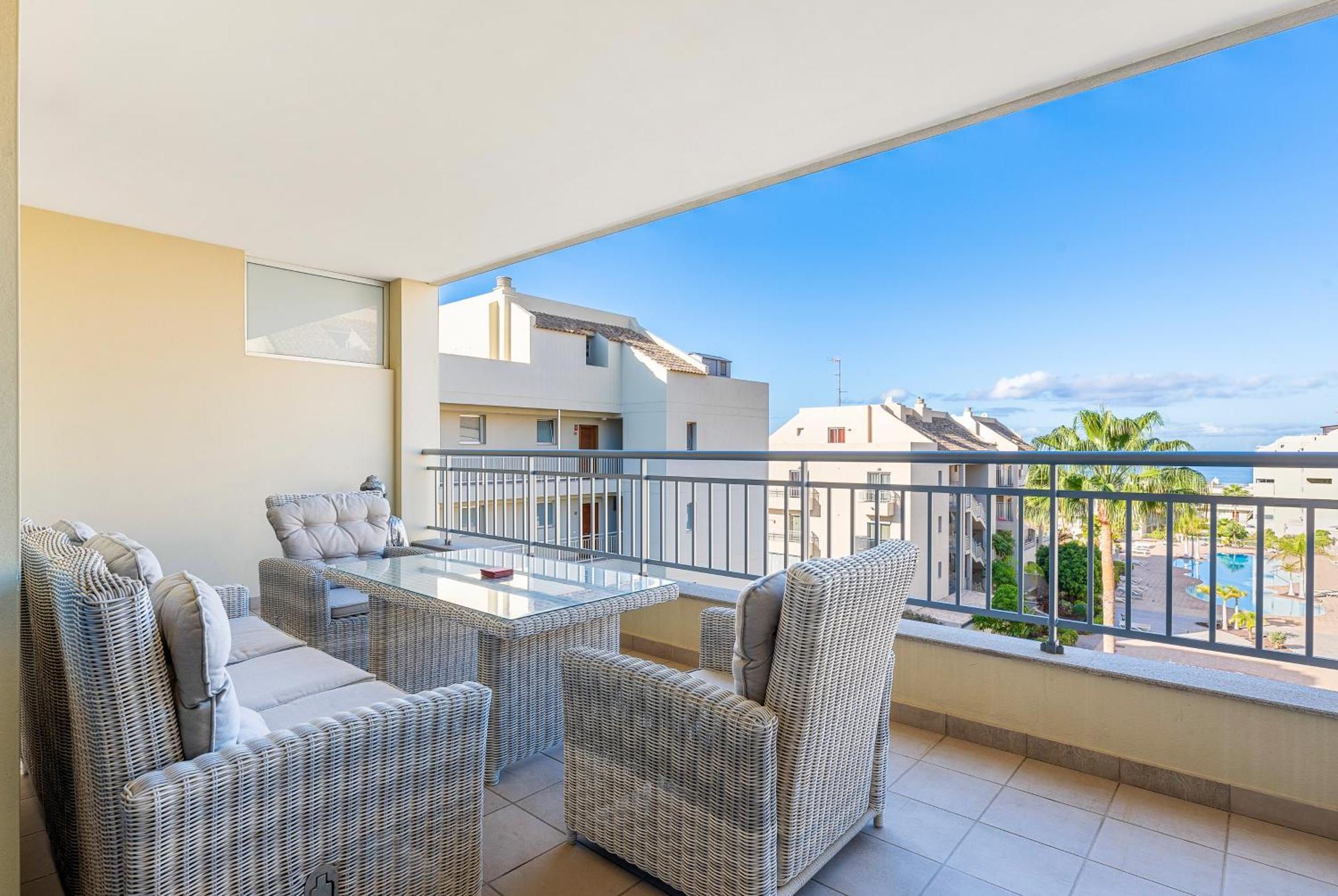 Palm Mar Penthouse Duplex公寓 外观 照片